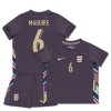 England Maguire 6 Barn Bortedrakt EM 2024 Kortermet England Maguire 6 Barn Bortedrakt EM 2024 Kortermet